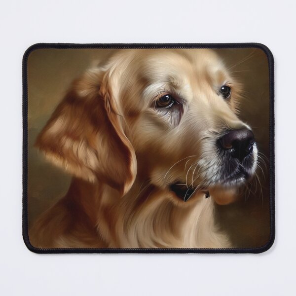 Item preview, Age of Renaissance: Gilded Heart of Golden Retriever designed and sold by StyleSyndicatio.