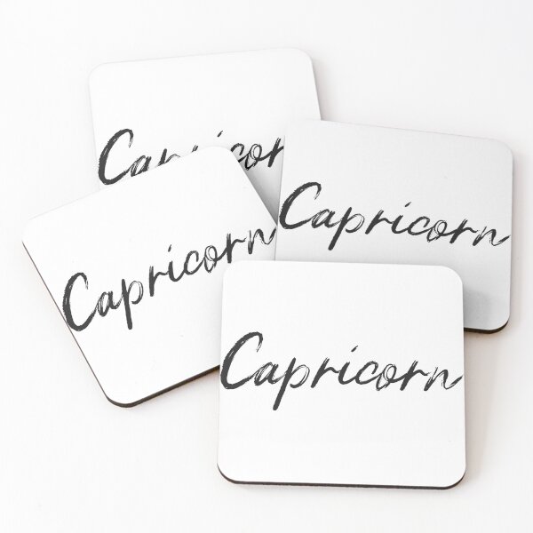 Item preview, Capricorn Blackink designed and sold by QuoteMeApp.