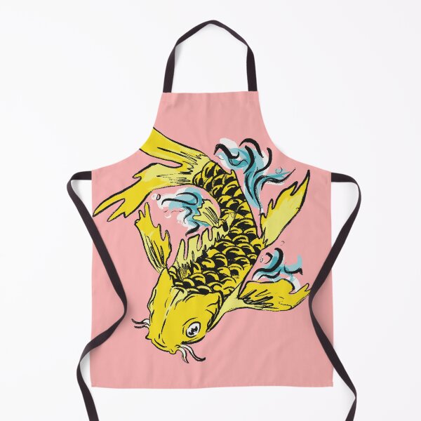 Item preview, Butterfly Koi Fish Yellow designed and sold by DoodleDazeShop.