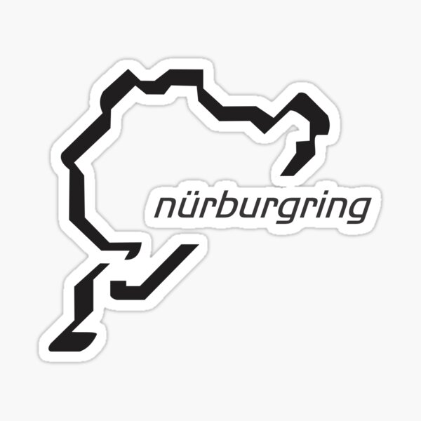 Nurburgring Track Stickers for Sale