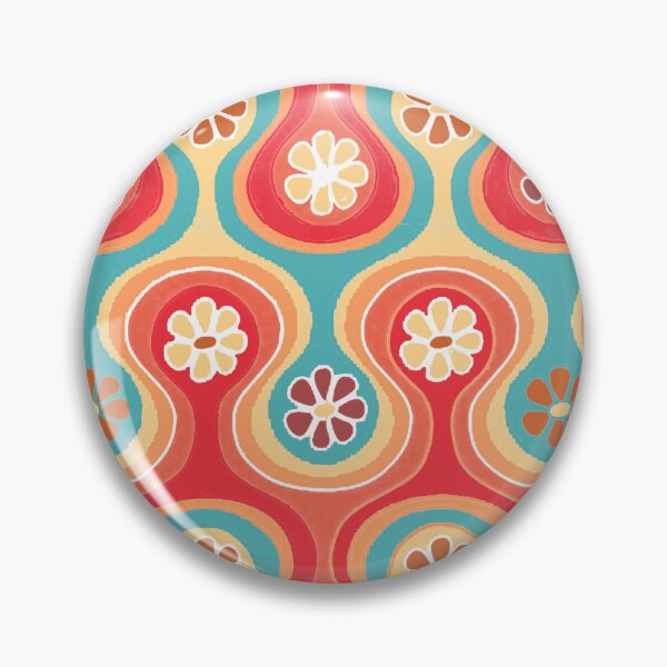 Item preview, 70s floral pattern designed and sold by faithhhhk.