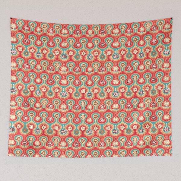 Item preview, 70s floral pattern designed and sold by faithhhhk.