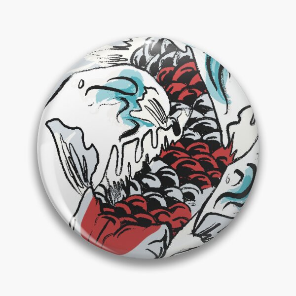 Item preview, Kohaku Koi Fish  designed and sold by DoodleDazeShop.