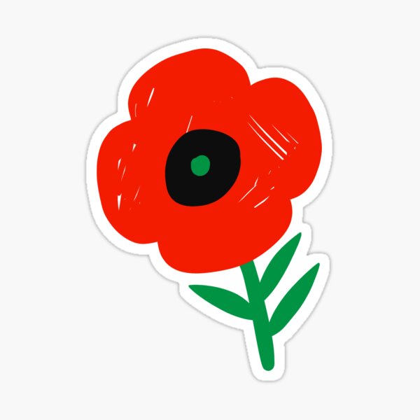 Item preview, Painted Red Poppies designed and sold by TheCatmeow2000.