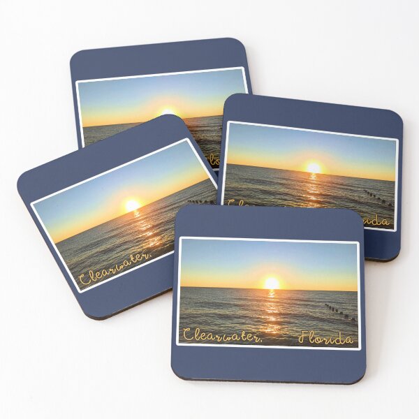 Artikelvorschau, Sonnenuntergang in Clearwater, Florida! entworfen und verkauft von KathteeDesign.