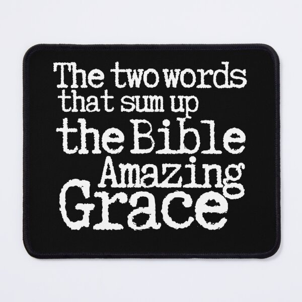 Item preview, Amazing Grace White Letter designed and sold by GFamilyC.