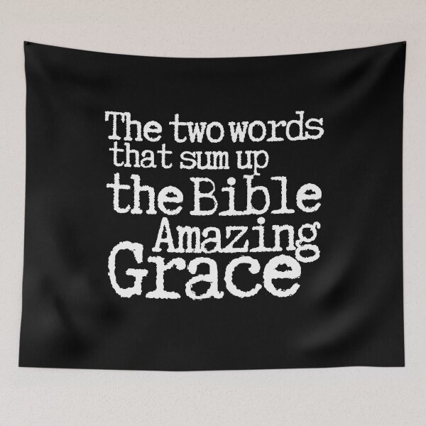 Item preview, Amazing Grace White Letter designed and sold by GFamilyC.