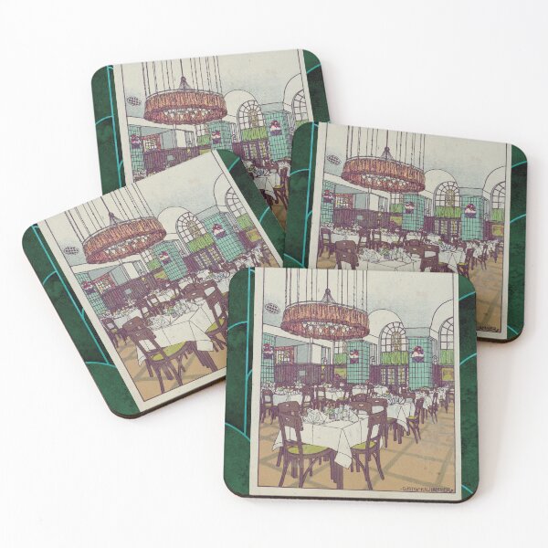 Item preview, An Art Nouveau French Train Station Restaurant Ticket, circa 1910   designed and sold by Velvet Noise.