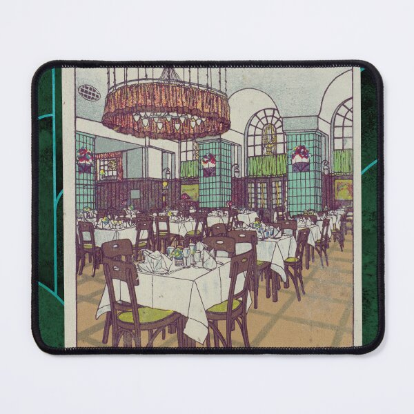 Item preview, An Art Nouveau French Train Station Restaurant Ticket, circa 1910   designed and sold by Velvet Noise.