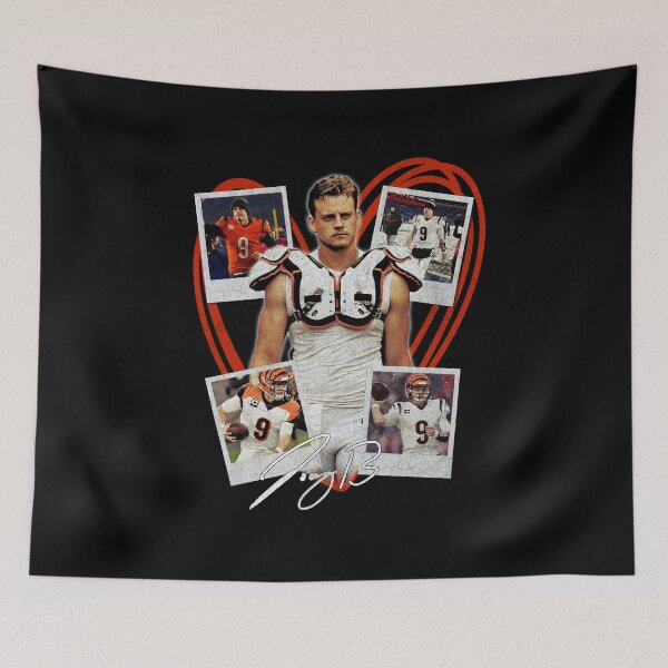Item preview, Cute Joe Burrow Vintage Heart designed and sold by RatTrapTees.