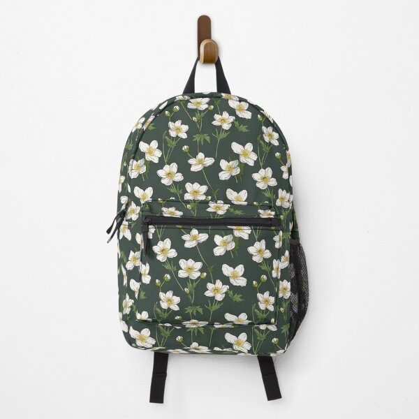 Item preview, Vintage green floral pattern designed and sold by florallover444.