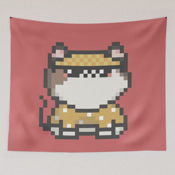 Item preview, Pixel Quiet Munchkin Cat 120 designed and sold by sosorimaru.