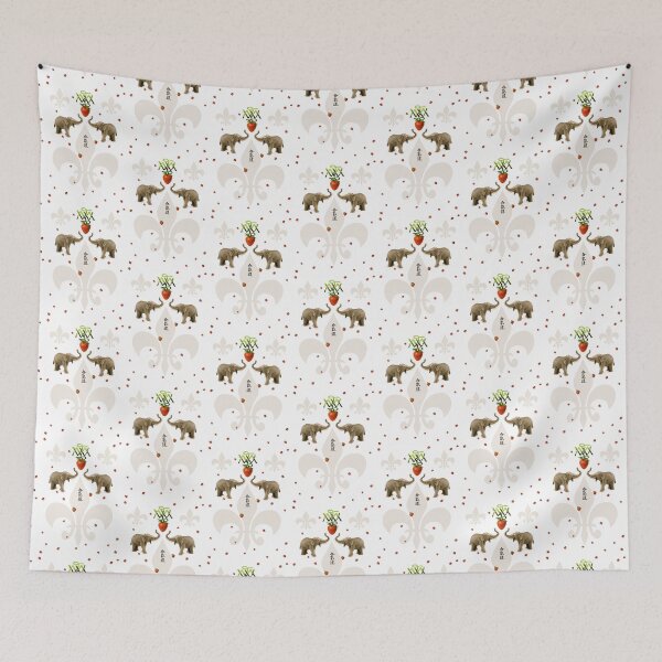 Item preview, Harmony Elephant Ladybug Pattern Majestic World.com designed and sold by majesticworld.