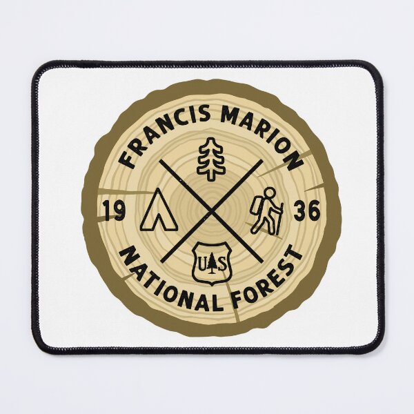 Item preview, Francis Marion National Forest Log Slice designed and sold by VanyaKar.