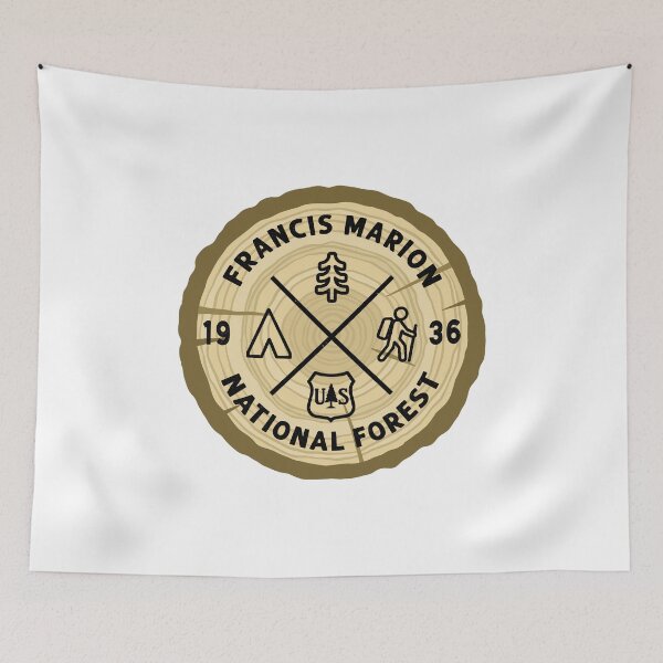 Item preview, Francis Marion National Forest Log Slice designed and sold by VanyaKar.