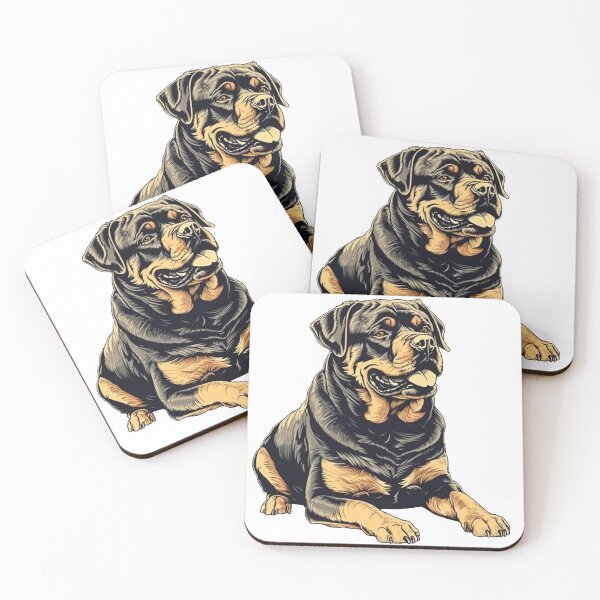 Item preview, Canine Heritage Apparel - Classic Rottweiler artwork, Vintage Style Dog Lover artwork. designed and sold by DooodleGod.