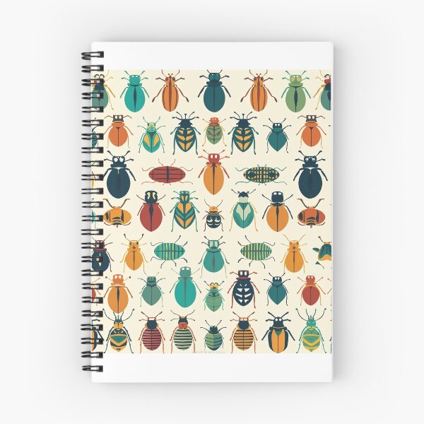 Item preview, Pattern colorful beetles designed and sold by Neoalf.