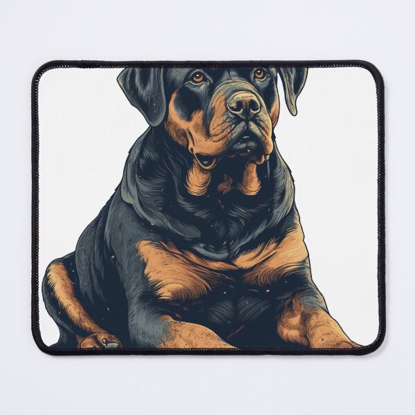 Item preview, RottieWear: Vintage Rottweiler artwork for Loyalist Pooch Lovers designed and sold by DooodleGod.