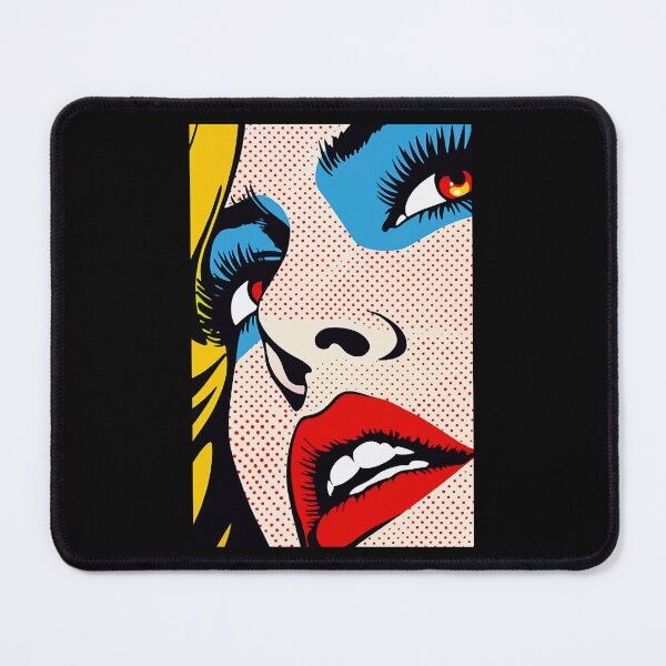 Item preview, 60s pop art women face. designed and sold by paulo silveira.