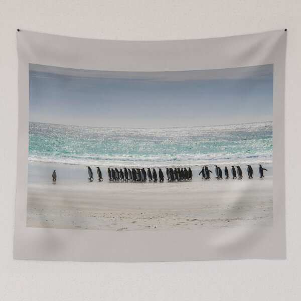 Item preview, March of the penguins designed and sold by Alla Gill.
