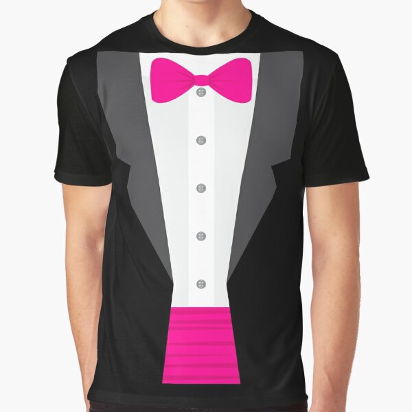 Black Suit Tie and Vest T-shirt by JerryWLambert #Aff