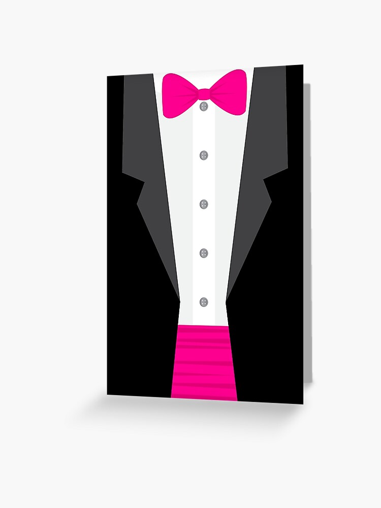 Tux Tee Greeting Card for Sale by kellabell9
