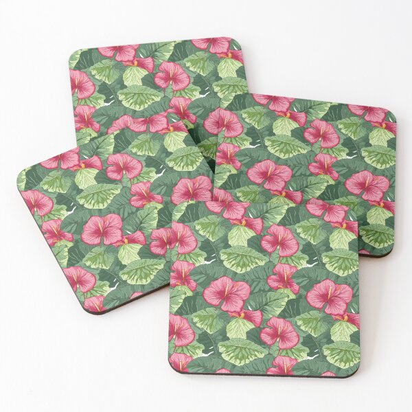 Item preview, Green floral pattern  designed and sold by florallover444.