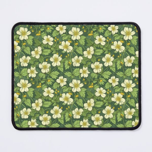 Item preview, Green floral pattern designed and sold by florallover444.