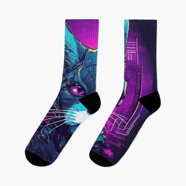 Item preview, Meow on Cyberpunk designed and sold by meganstiferson.