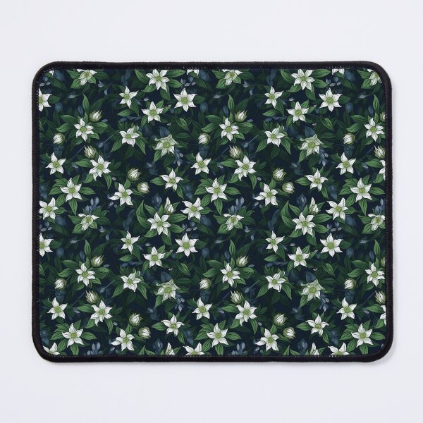 Item preview, Green floral pattern designed and sold by florallover444.