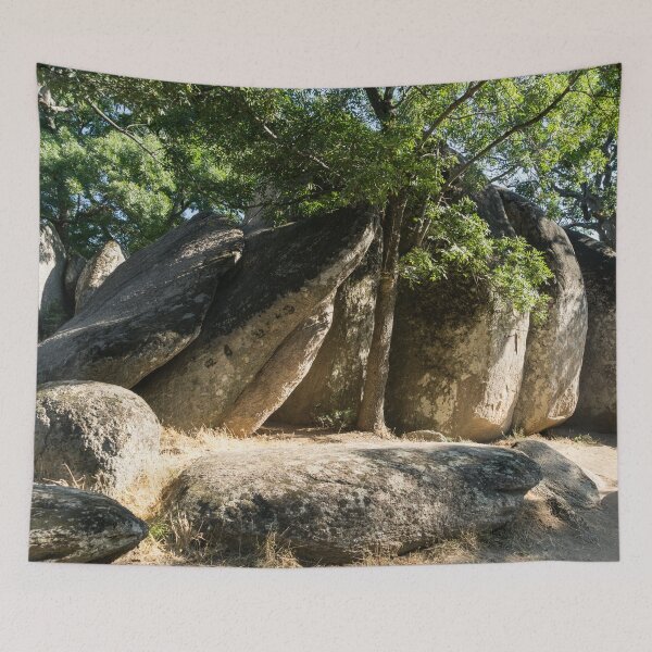 Item preview, Tree Hugging Megaliths at Prehistoric Thracian Sanctuary Beglik Tash in Bulgaria designed and sold by Georgia Mizuleva.