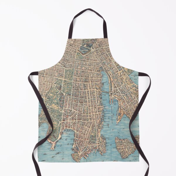 Item preview, Vintage Sydney Australia Map (1902) designed and sold by BravuraMedia.
