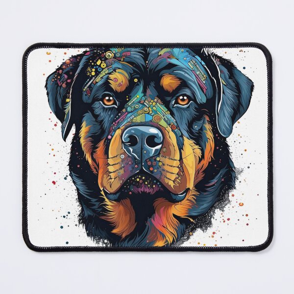 Item preview, RottAI: The masterpieceifical Intelligent Canine Companion for Loyal Rottie Owners. designed and sold by DooodleGod.