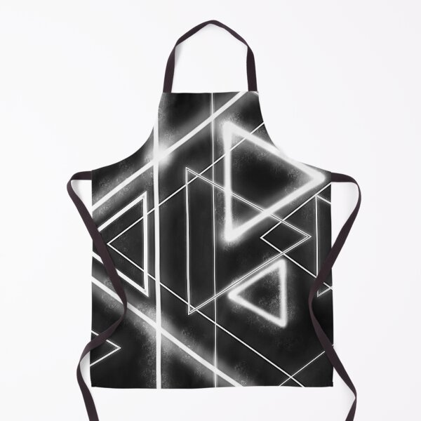 Item preview,  Triangles pattern,white,black designed and sold by cutecrazytshirt.