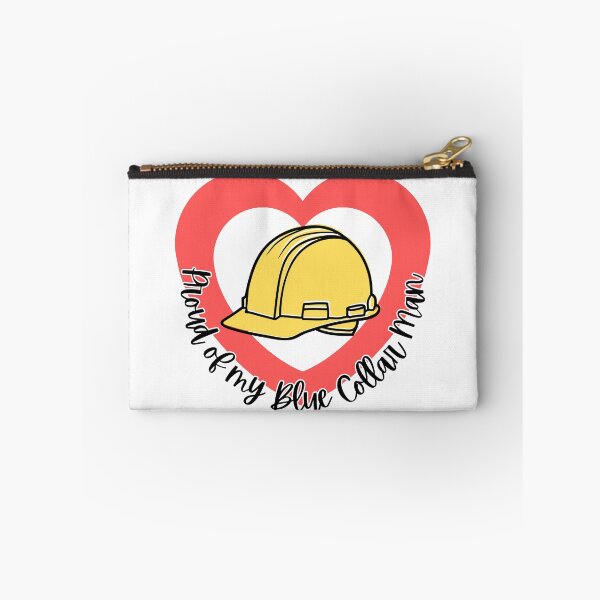 Item preview, Proud of my Blue Collar Man l Red Heart designed and sold by GabbyC03.