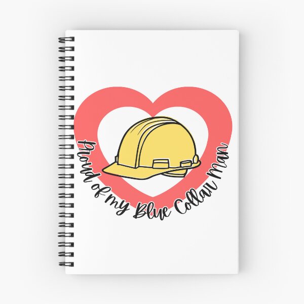 Item preview, Proud of my Blue Collar Man l Red Heart designed and sold by GabbyC03.