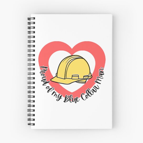 Item preview, Proud of my Blue Collar Man l Red Heart designed and sold by GabbyC03.