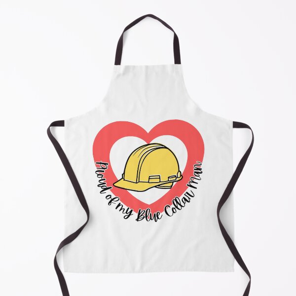 Item preview, Proud of my Blue Collar Man l Red Heart designed and sold by GabbyC03.