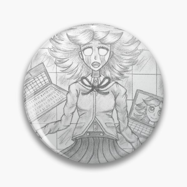 Item preview, Danganronpa: THH: Chihiro Fujisaki and Alter Ego (Scanned Pencil-and-Paper Version) designed and sold by abbbbyyy.