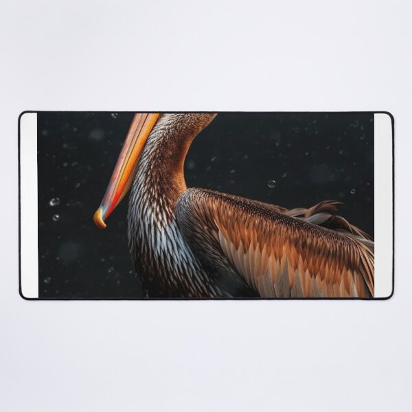 Item preview, Pelican (Pelecanus occidentalis) in water designed and sold by aiphotosart.