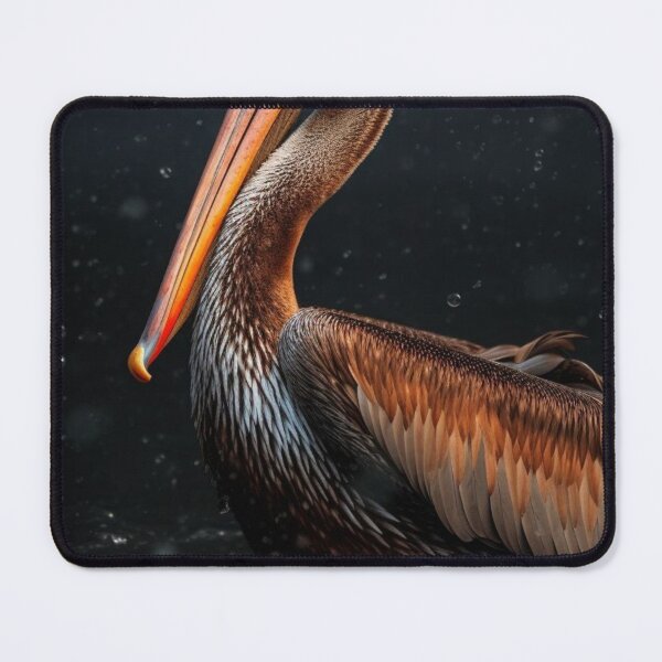 Item preview, Pelican (Pelecanus occidentalis) in water designed and sold by aiphotosart.