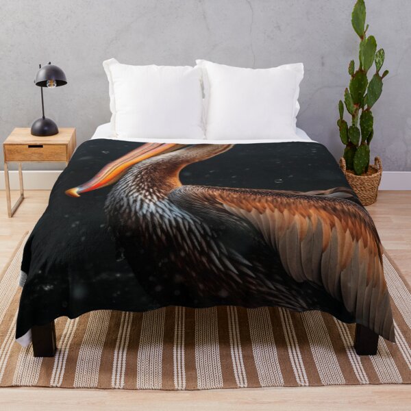 Item preview, Pelican (Pelecanus occidentalis) in water designed and sold by aiphotosart.