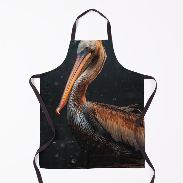 Item preview, Pelican (Pelecanus occidentalis) in water designed and sold by aiphotosart.