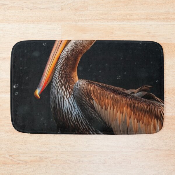 Item preview, Pelican (Pelecanus occidentalis) in water designed and sold by aiphotosart.