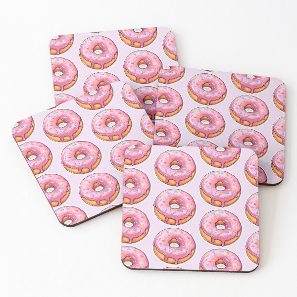 Item preview, Perfect Pink Donuts Print by kidkye designed and sold by kidkye.