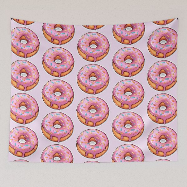 Item preview, Perfect Pink Donuts Print by kidkye designed and sold by kidkye.