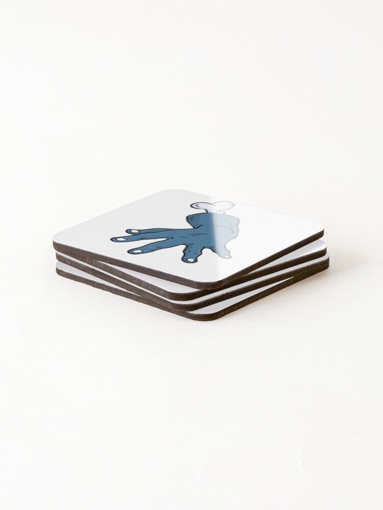 Thumbnail 4 of 5, Coasters (Set of 4), mr hand designed and sold by RNASstuff.