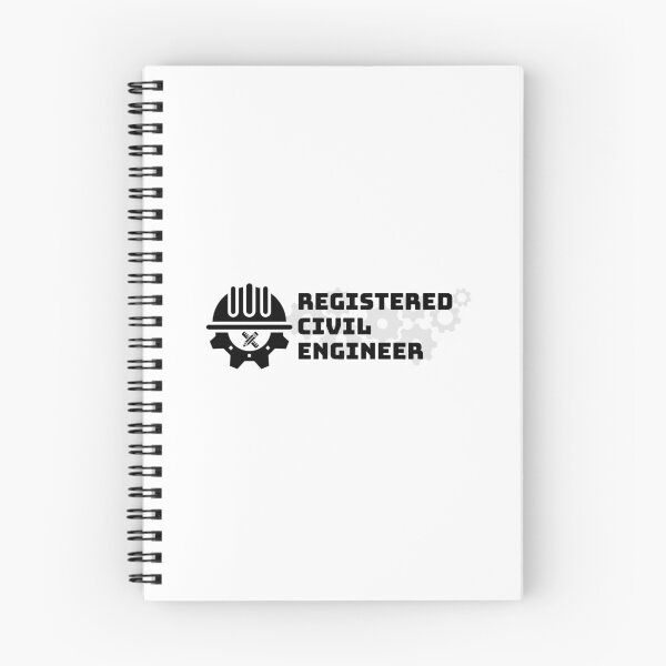 Aperçu de l'œuvre Ingénieur Civil Enregistré Minimaliste Mignon Engrenages Esthétique Simple Professionnel Crayon Règle créée et vendue par Winterlock.