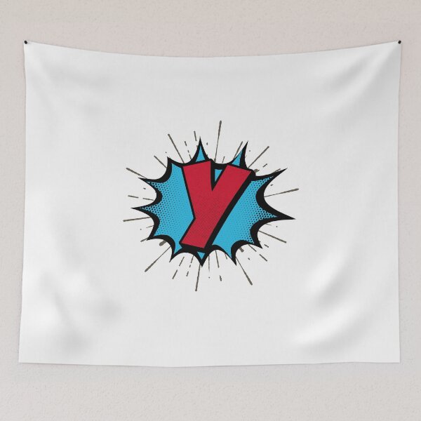 Item preview, Monogram Y Cartoon Explosion Effect   designed and sold by simplymonogram.