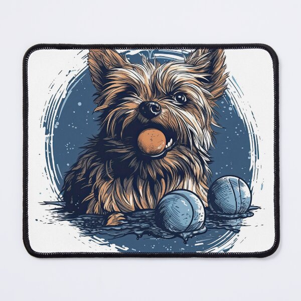 Item preview, YorkieWear: artworker Yorkshire Terrier artwork Featuring Playful Dog designed and sold by DooodleGod.